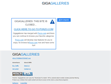 Tablet Screenshot of gigagalleries.com